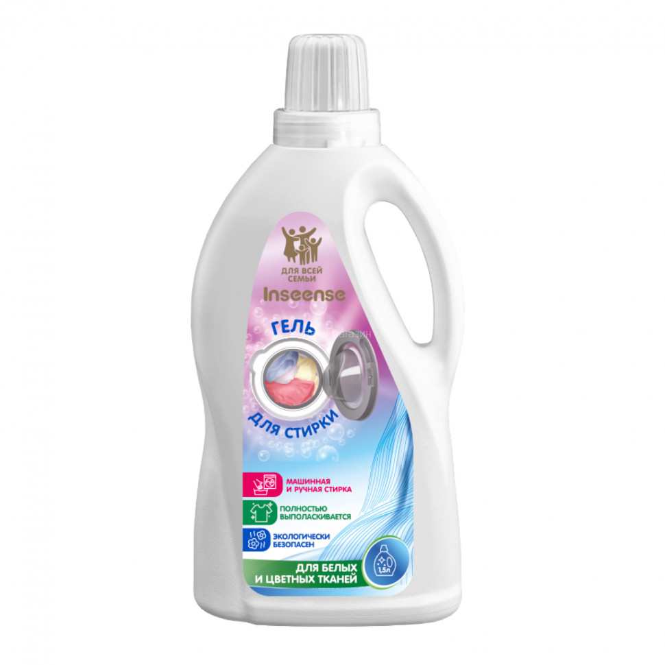 Inseense 1500ml Washing gel for the whole family 