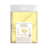 Lined oilcloth with PVC coating Inseense 0.5 x 0.7m without braid (yellow) 2