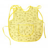 Protective apron 36x36 cm Inseense with PVC coating (yellow with pattern)