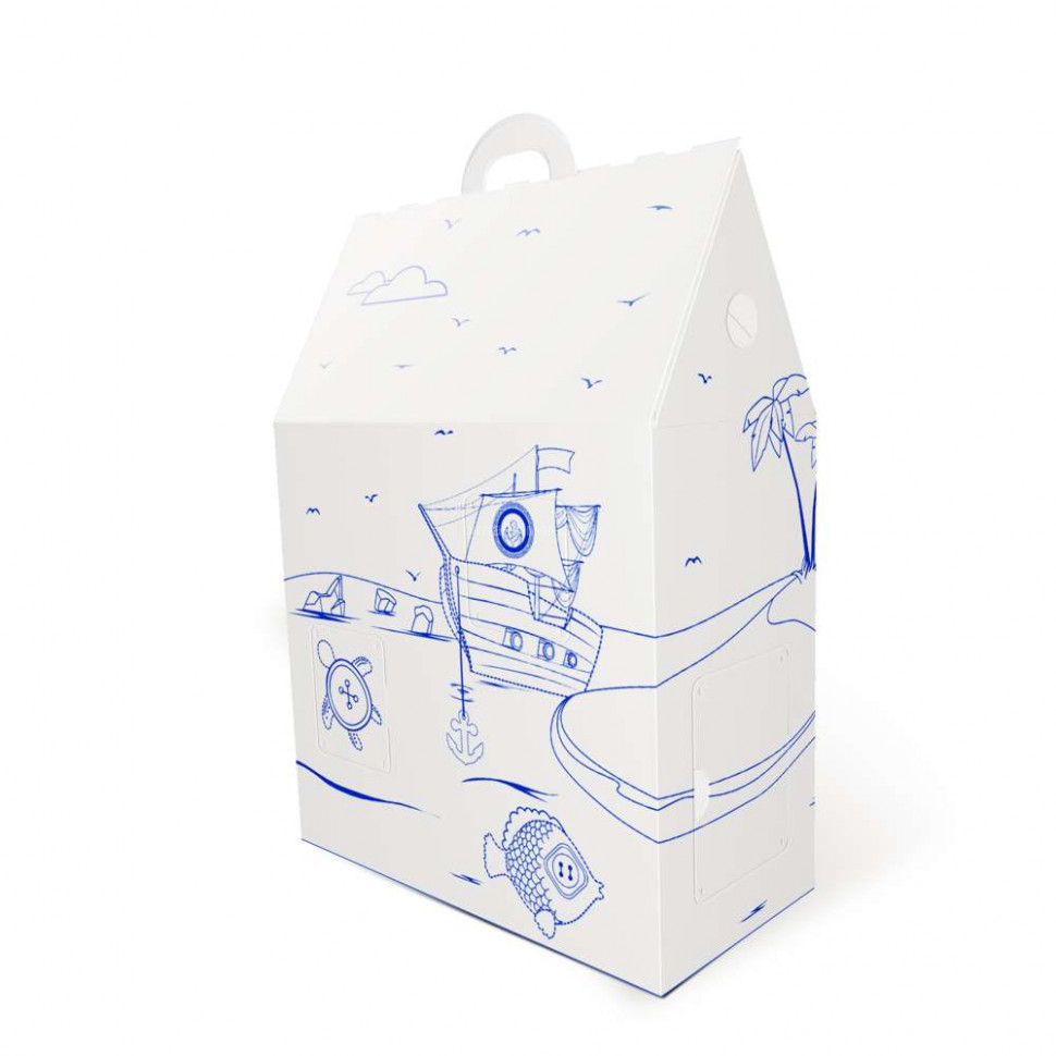 House-coloring book Sea fairy tale INSEENSE 450x230x420 mm (cardboard)