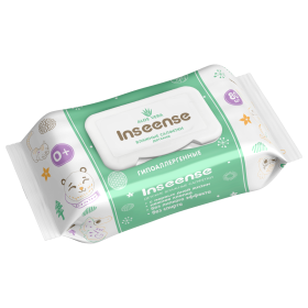 Влажные детские cалфетки Inseense 80 шт