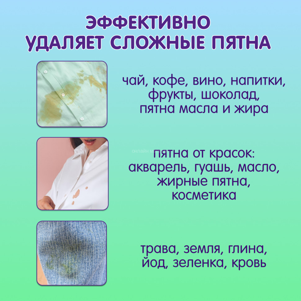 Stain remover-bleach for the whole family Inseense TARA DASHI, 600g 