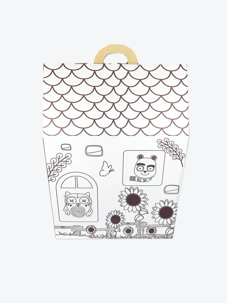 House-coloring book Good fairy tale INSEENSE 450x230x420 mm (cardboard)