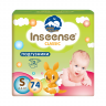 Подгузники Inseense Classic Plus S (4-8 кг), 74 шт