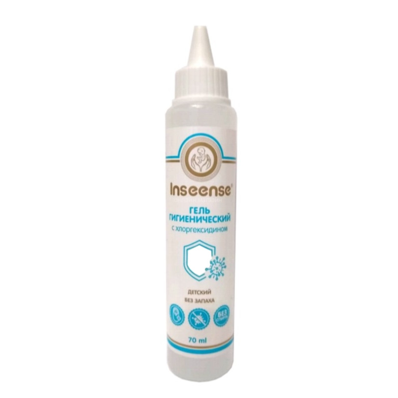 Hygiene gel Inseense for children with chlorhexidine odorless 70ml